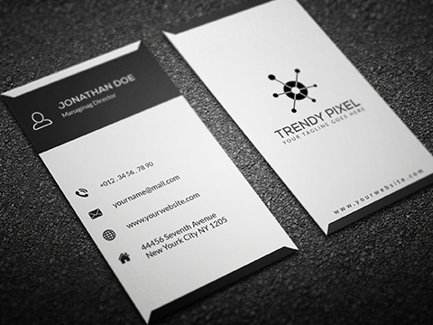 Matt finish business cards at Lahore Printer