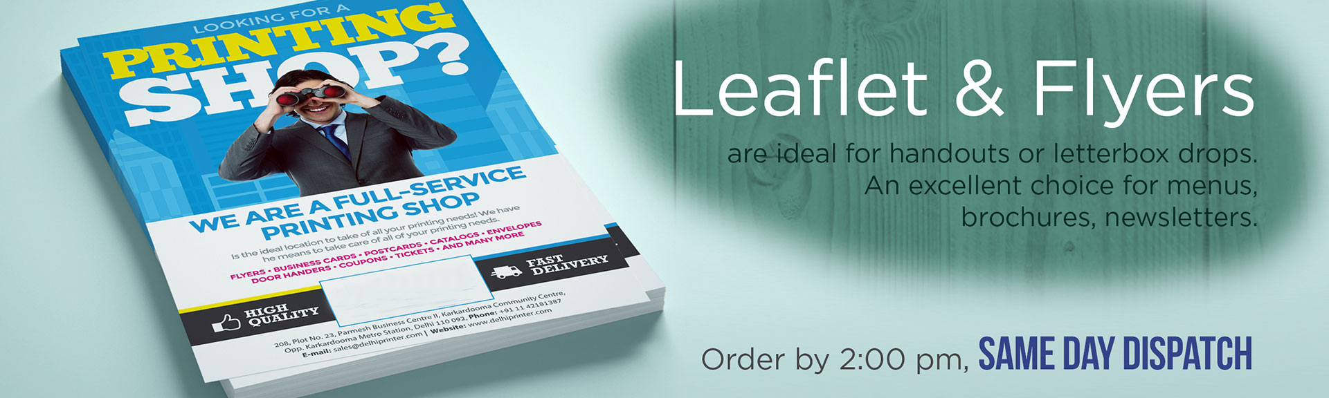 Flyers and Leaflets Printing