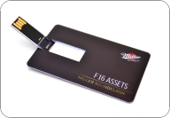 Business card shape pen drive